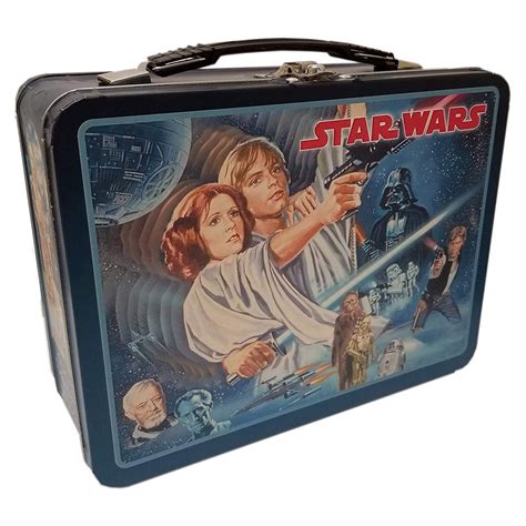 original star wars metal lunch box|vintage star wars lunch boxes.